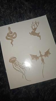 Product Review of Zoartattoo M-190 stiker tato sementara  【Peta binatang】Tahan lama Tattoo menempel dekorasi seni untuk pria dan wanita from u**3 0