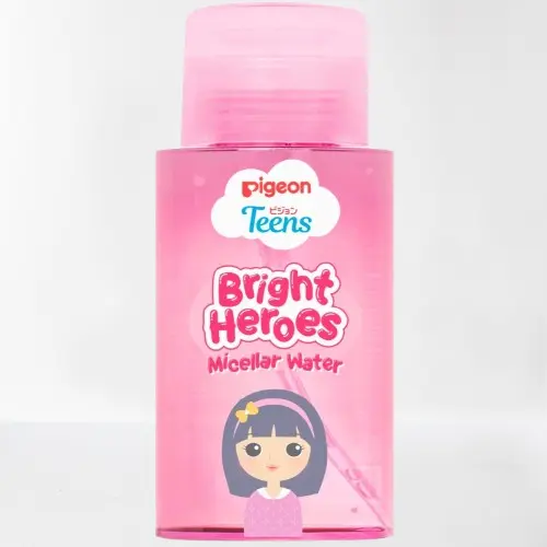 PIGEON TEENS BRIGHT HEROES MICELLAR WATER 100 ML| Micellar Water Pembersih Wajah Double Cleansing 4