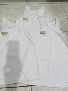 Product Review of 6Pcs Singlet Kaos Dalam Anak Laki Usia 1-15Tahun-Kutang Syani S,M,L,XL,3L,4l,5L,6L Katun Bayi Perempuan Cewek from L**9 0