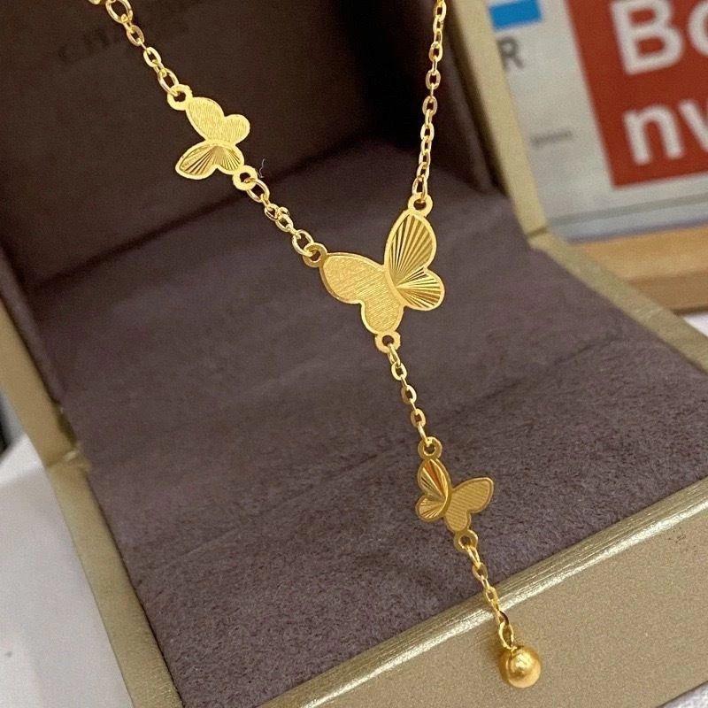 G-32 COD  Tren Fashion-Kalung Wanita Kupu-kupu 1