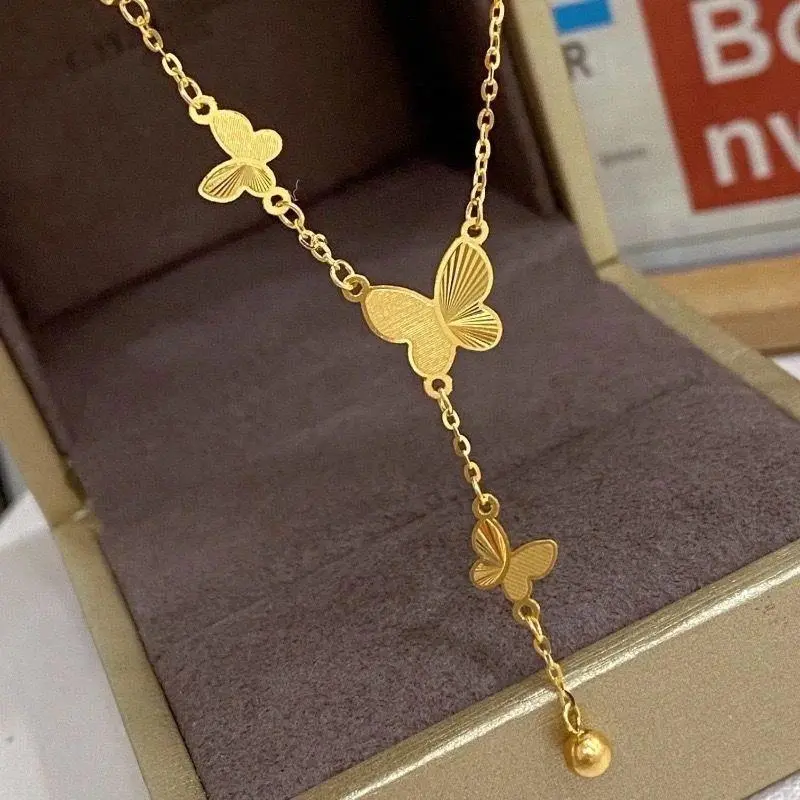 G-32 COD  Tren Fashion-Kalung Wanita Kupu-kupu 1