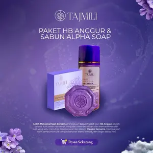 (PAKET) PROMO BESAR PAKET HB ANGGUR+SABUN TAJMILI BPOM
