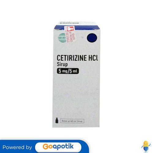 CETIRIZINE HCL PROMED 5 MG/5 ML SYRUP 60 ML