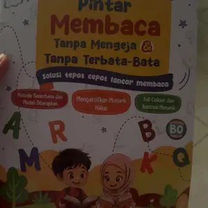 Buku Ceria Pintar Membaca Tanpa Mengeja & Tanpa Terbata-Bata Solusi Cepat Membaca || Buku Aktivitas Anak TK || Buku Lancar Membaca