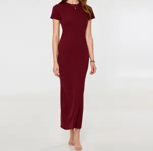 Inner Dress Tangan Pendek// Spandek Strech // Inner Dress Span Long Dress