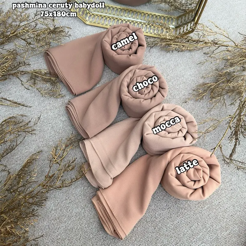PASHMINA CERUTY BABYDOLL 180 CM 8