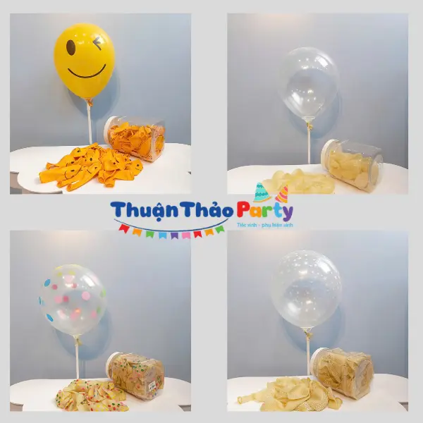 Bong bóng tròn 10 inch in họa tiết trang trí tiệc, sinh nhật