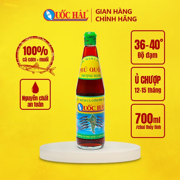 Nước mắm Phú Quốc Quốc Hải Thượng Hạng chai 700ml
