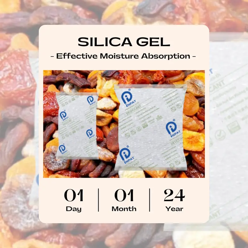 Silica Gel 1gr Food Grade Pengawet Makanan Silika gel Sepatu Tas Dompet anti jamur 500 sachet 6