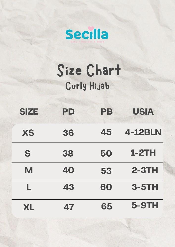 Product Introduction of Secilla Hijab Curly Anak Usia 0-9 Tahun 5