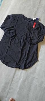 Product Review of Kaos wanita Oversize oval Lengan Karet 7/8 katun Combed from e**h 0