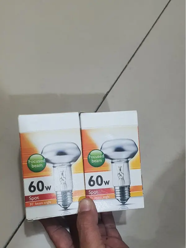 LAMPU PENGHANGAT SPOT NR 63 60 WATT / LAMPU SPOT 60 WATT LAMPU PENGHANGAT CHICKEN ,GORENGAN , HEWAN PELIHARAAN DAN RUANGAN 2