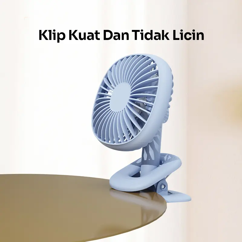 Robot Mini Fan RT-BF10B Kipas Angin Portable dengan Klip Kuat Original - Garansi 1 Tahun 1