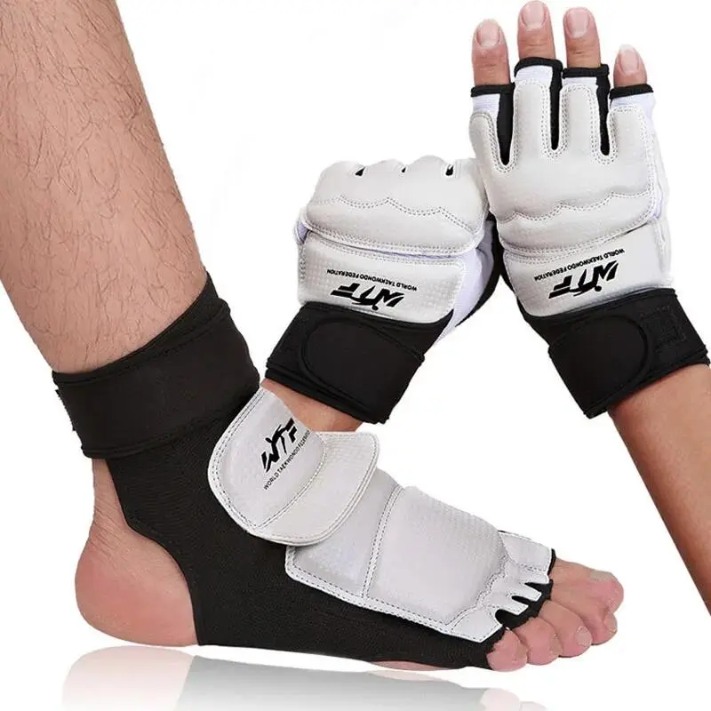 Bảo vệ tay Taekwondo, Sanda, Bảo vệ chân, Thích hợp cho các hoạt động đào tạo và đấu trường, Bảo vệ tay và chân, Đồ bảo hộ, Thích hợp cho WTF, Thiết bị tập luyện Kickboxing