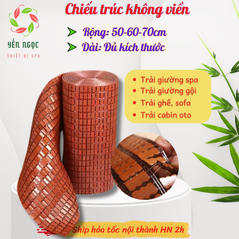 Đủ size Chiếu trúc hạt nâu trải giường spa giường gội | Chiếu trải sofa cabin oto chiếu trúc không viền
