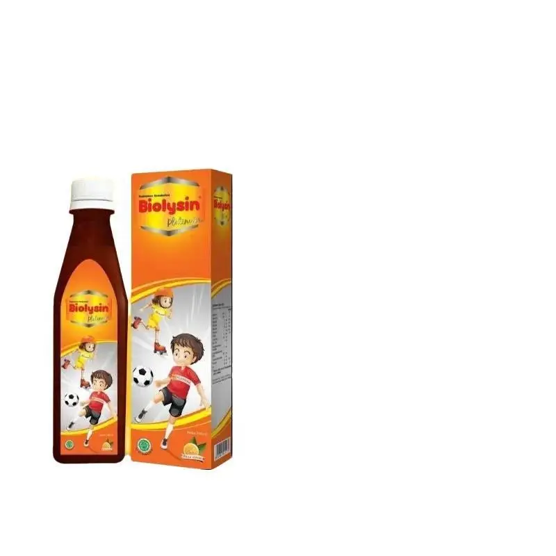 Biolysin Platinum 250 ml - Multivitamin Anak / Biolysin Syrup Rasa Jeruk 3