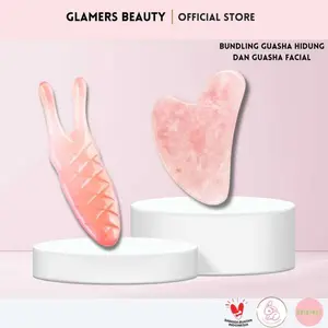 Beautybarme - Bundling Guasha Hidung dan Guasha (Pink dan Hijau)