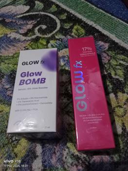 Product Review of [Glass Skin Bundle] - GLOW FX - 17% Total Acids CeraCapsule Peeling Solution - Serum Exfoliasi Wajah Mengandung Glycolic Acid Untuk Mencerahkan dan Menghaluskan Wajah from a**y 1