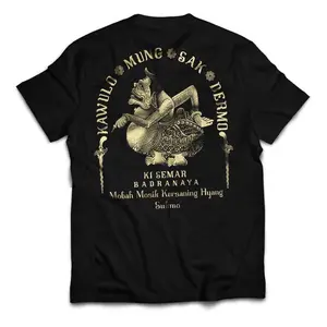 kaos Ki semar badranaya - lengan pendek - cotton combed - sablon dtf