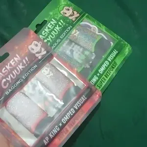 Sarung Jempol AP King V4 X Omped Visual Spesial Edition! Super Responsif, Anti Keringat, Free 2 Sticker - Untuk Gaming Game Free Fire, Mobile Legends & Roblox