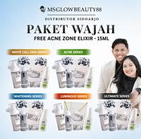 Gambar [FREE POUCH] MS GLOW - PAKET WAJAH Mencerahkan Memudarkan Kusam Berjerawat - PAKET WHITENING FREE ANCE ZONE dari MSGLOWBEAUTY88_NEW Kab. Sidoarjo 1 Tokopedia