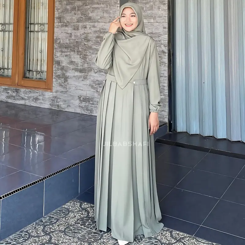 GAMIS NIKITA WOLFIS RAYON CRINKLE JILBABSHAFI 5