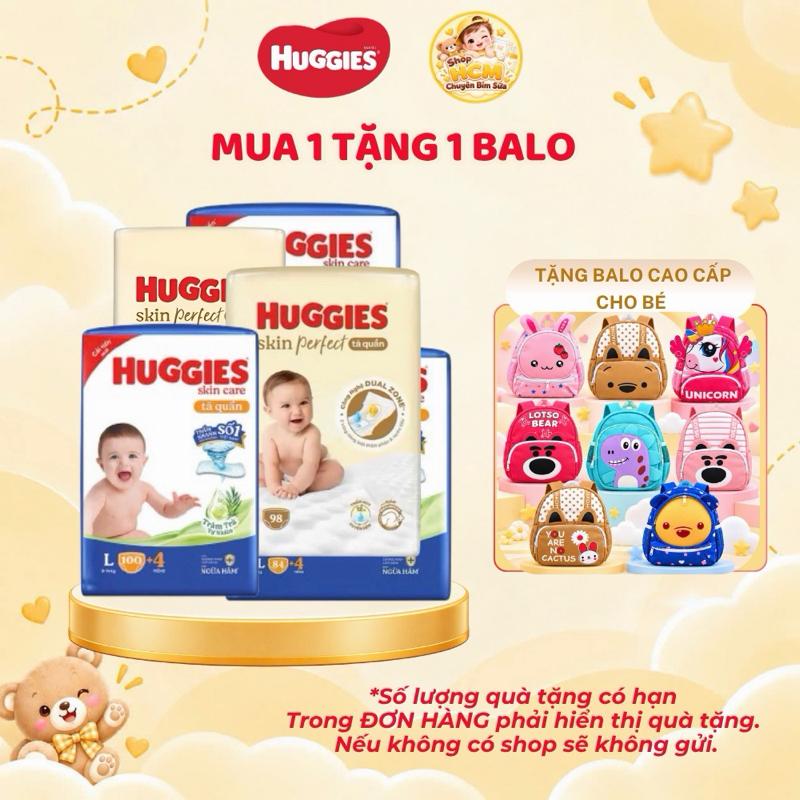 Tã Quần Huggies Mega Jumbo Skincare/ Skinperfect Full Size M L XL XXL - Bảo Vệ Da Mềm Mịn Cho Bé Yêu