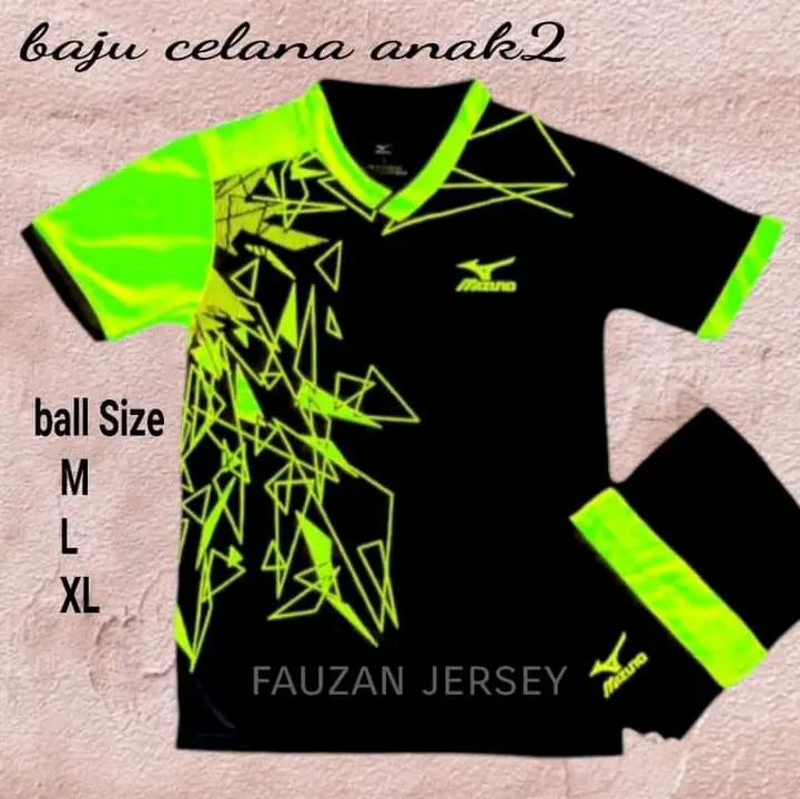 stelan baju jersey anak anak umr 6-13 th bisa buat bola voli & futsal Outdoor Sport Voly