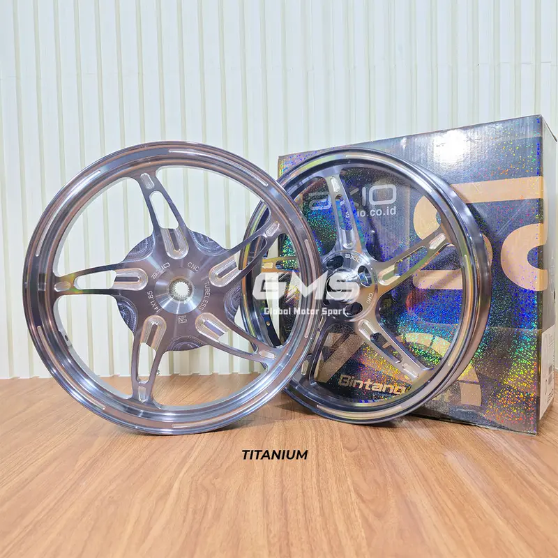 AXIO VELG BINTANG LAUT MODEL KSPEED RING 14 CNC Plug and Play untuk Vario 125, Vario 150, Beat, Vario 110, Mio Sporty, dan Mio Smile dengan Desain Unik dan Warna Menarik 4