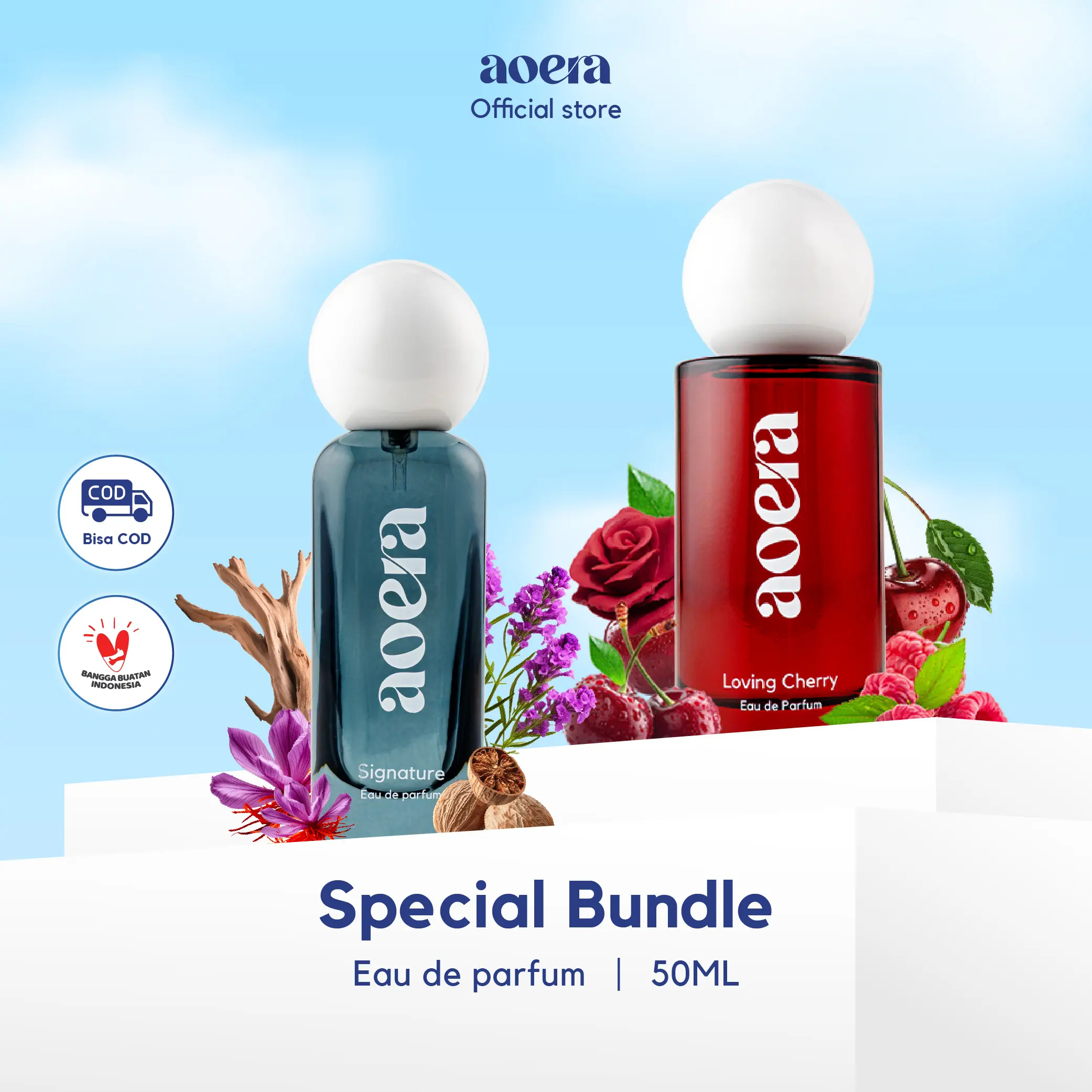 Aoera - Promo Bundle Z Series X Fruity Series Eau De Parfum 50ML Aoera - Promo Bundle Z Series X Fruity Series Eau De Parfum 50ML