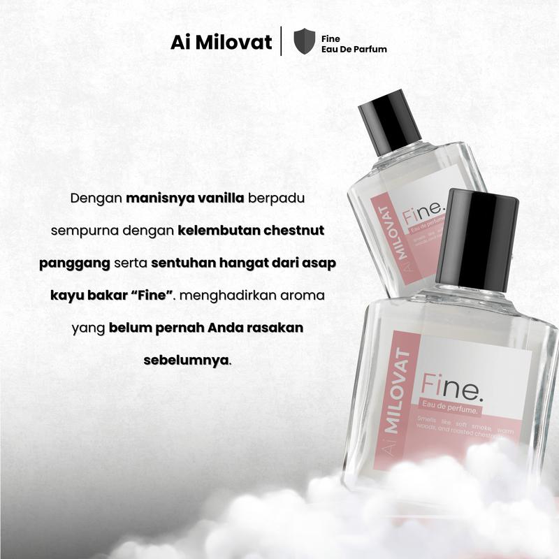 Ai MILOVAT Fine Eau de Perfume Single - Parfum Pria Unisex Wangi Aroma Manis Lembut Elegan Tahan Lama Parfume Fresh Aromatic 6