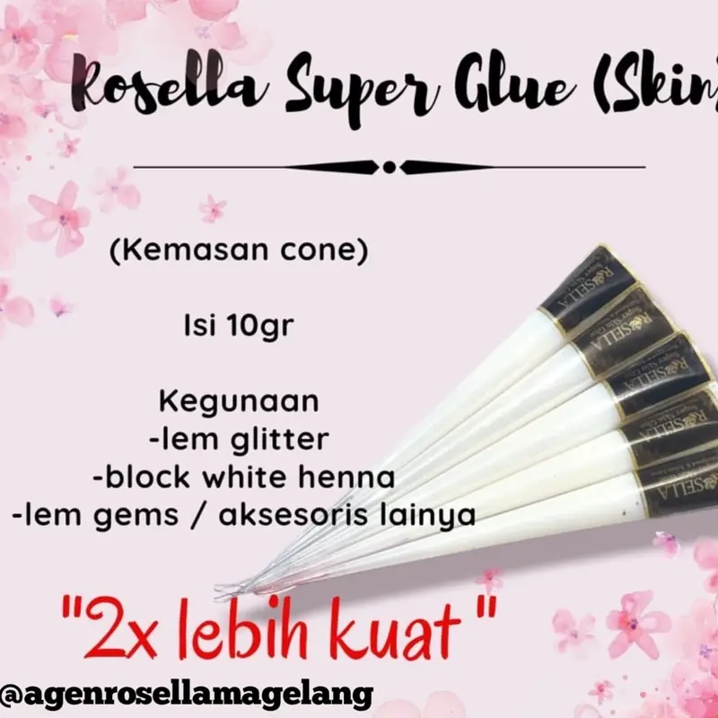 ROSELLA SUPER GLUE CONE 1