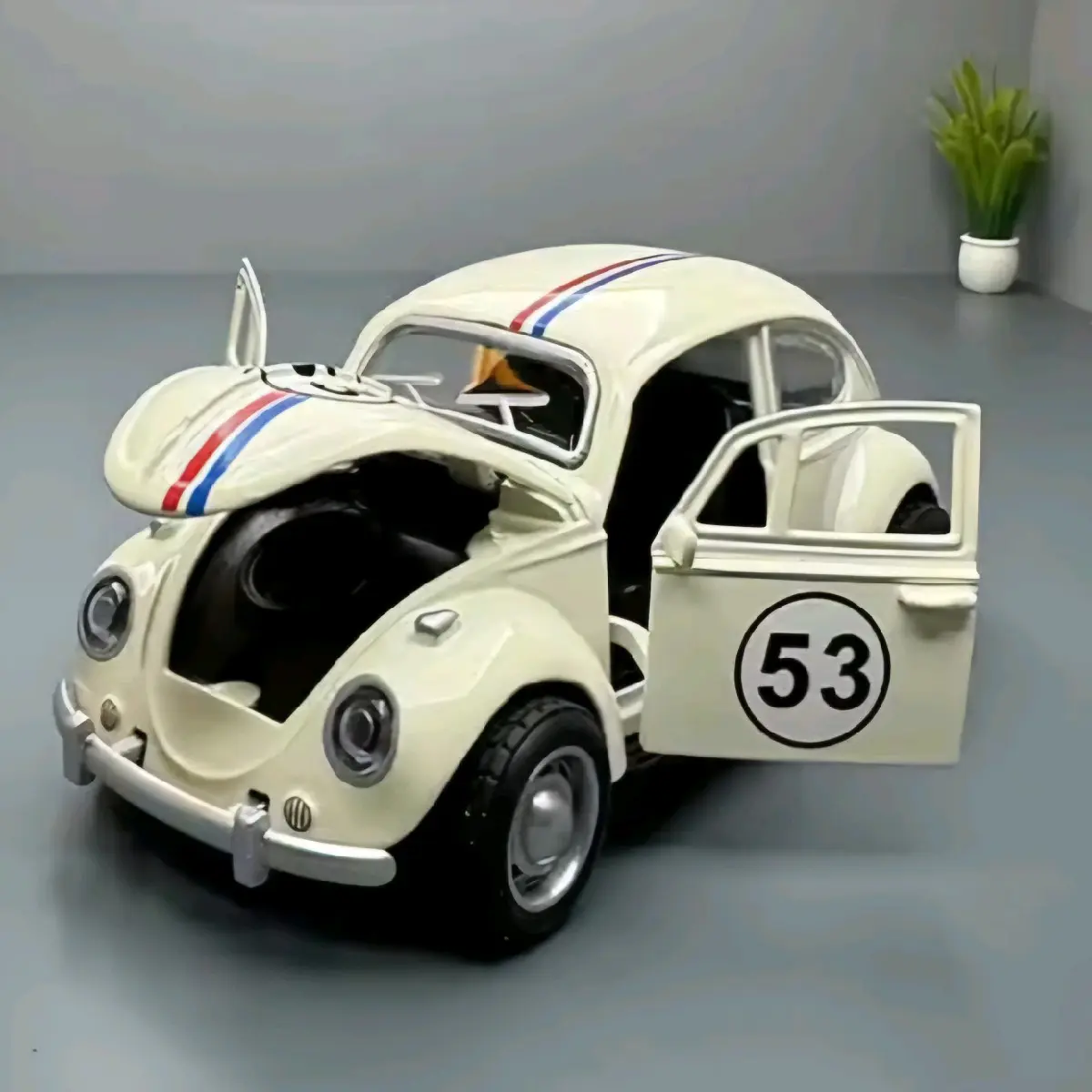 Diecast Miniatur Mobil VOLKSWAGEN VW BEETLE skala 1 : 36 metal alloy Hadiah Mainan Toy