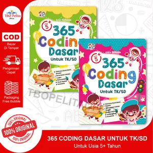 Buku 365 Coding Dasar TK-SD (Buku Anak Coding)
