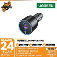 Gambar Ugreen Car Charger Mobil 130W USB Type C Fast Charge PD Q.C - CAR CHARGER UGREEN 130W - BLACK - UGREEN 35025 dari GGSTORESBY Kota Surabaya 1 Tokopedia