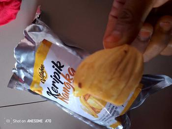 Product Review of Keripik Buah Nangka Apel Salak Nanas Mangga Rambutan 50 gram Renyah Ngangenin Food Snacks Cemilan Manis Kripik Pisang from u**h m**h y**f 2