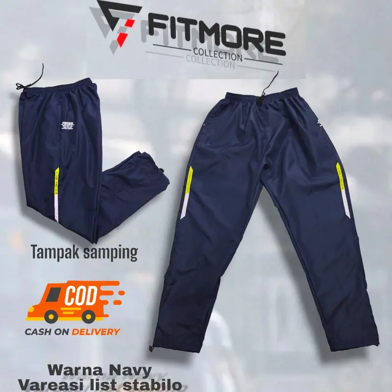 Celana training panjang wanita,cocok buat bersepedah,lari,senam,gunung + Nyaman di Gunakan,Model Timles,Adem, Parasut Olahraga Sport 0