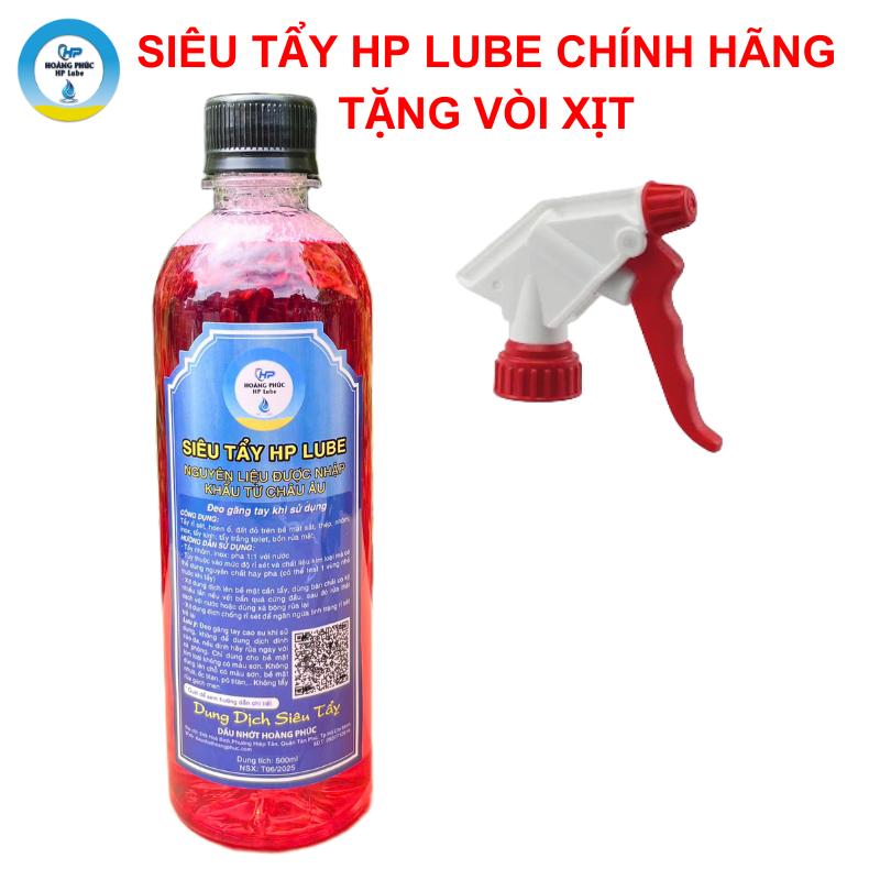 Tẩy Rỉ Sét Rửa Xe Không Chạm HP Lube Siêu Tẩy 500ml Tẩy Rửa Lốc Máy Vệ Sinh Nhông Sên Dĩa