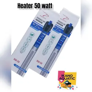 heater 75 watt penghangat air juga untuk karantina ikan sakit