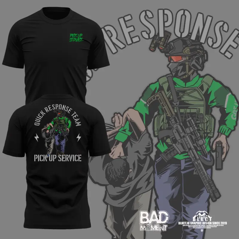 [PRE-ORDER] Kaos Tactical Quick Response Team/Kaos Terbaru/Kaos Distro