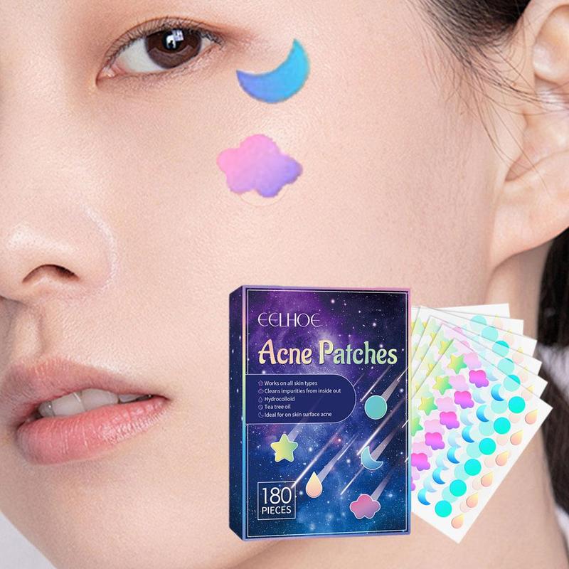 Product Introduction of 180pcs/box Hydrocolloid Acne Patch Pimple Repair Patch Ance Colorful Starry Care Face Sky L7K7 32