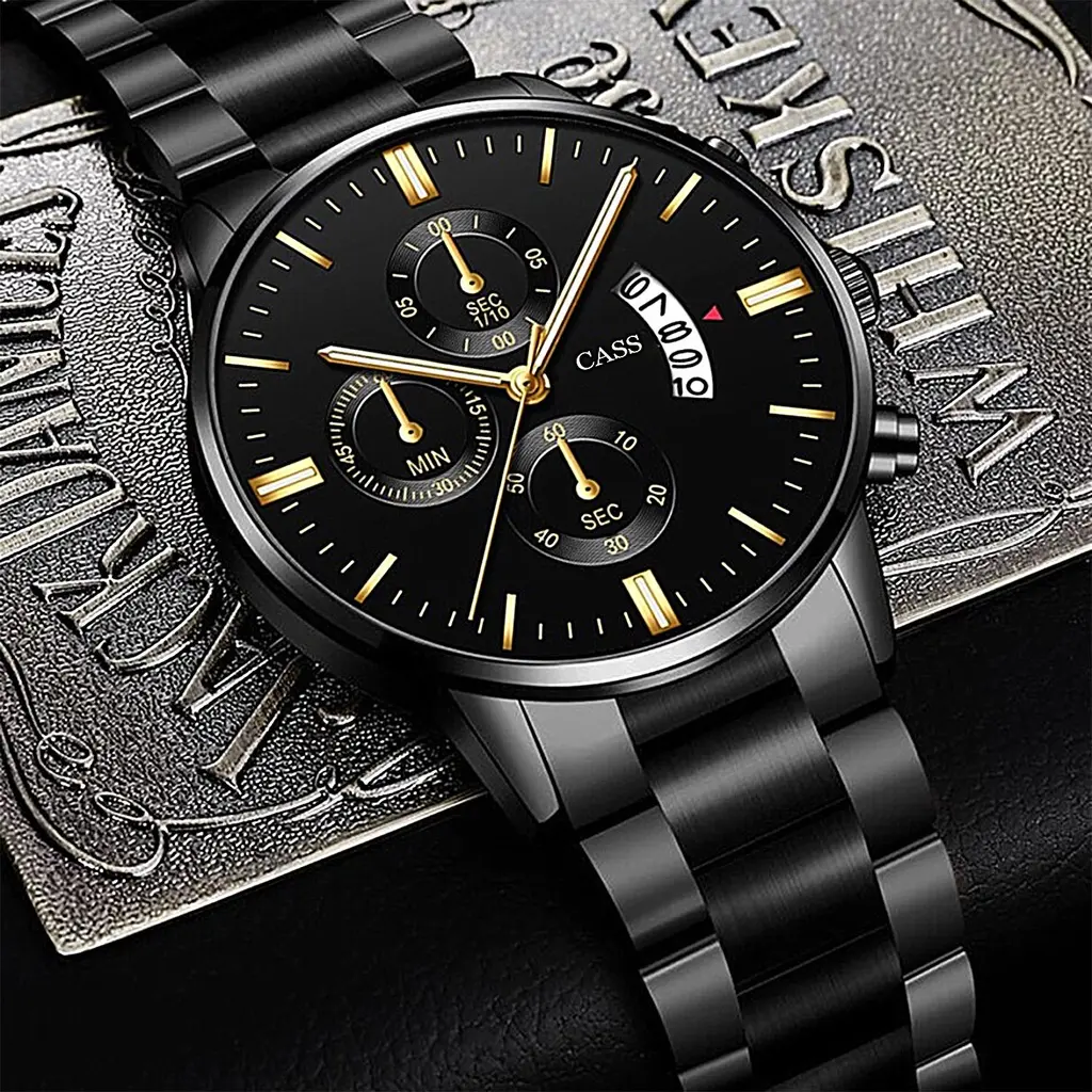 【COD】 JAM TANGAN PRIA ANTI AIR ORII JAM TANGAN PRIA PRIA STRAP STAINLESS STEEL KALENDER MODEL KASUAL COWOK MILENIAL