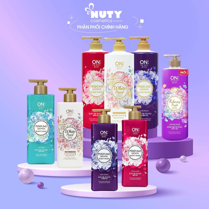Sữa Tắm Nước Hoa ON The Body 1000g, 500g