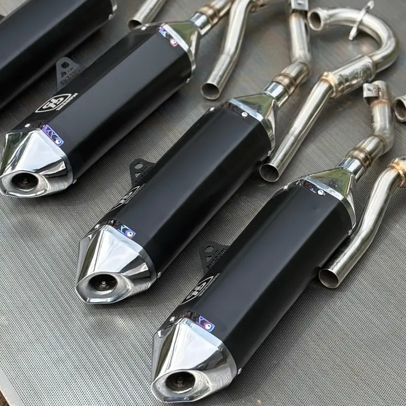 Knalpot Katemi Black shadow exhaust system KLX150 CRF150 WR155 KLX140 KLXTIGER 5