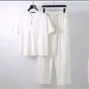 stelan pria katon linen elegan