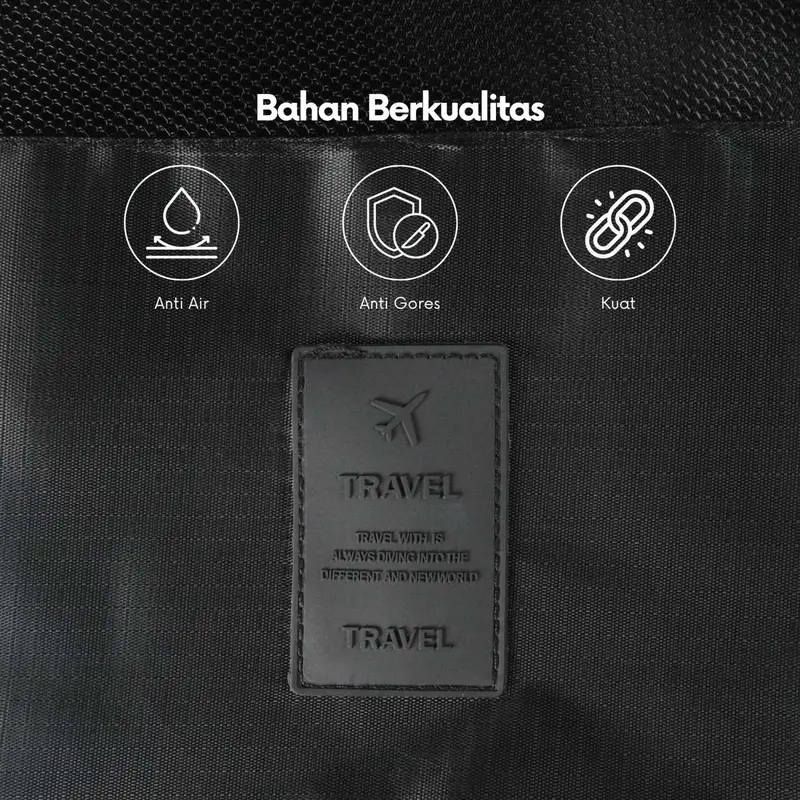 Tas Sepatu 3 Layer Travel Organizer Shoes Bag Traveling Nylon Mesh Portable 1