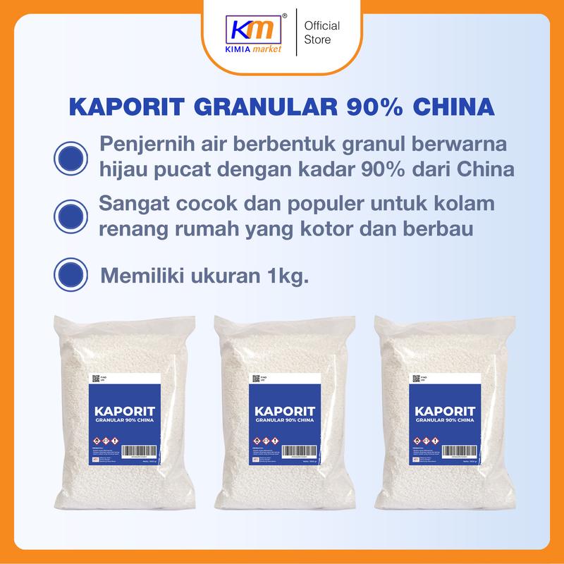 Product Introduction of Kaporit Granular 90% x China ukuran 1Kg 0