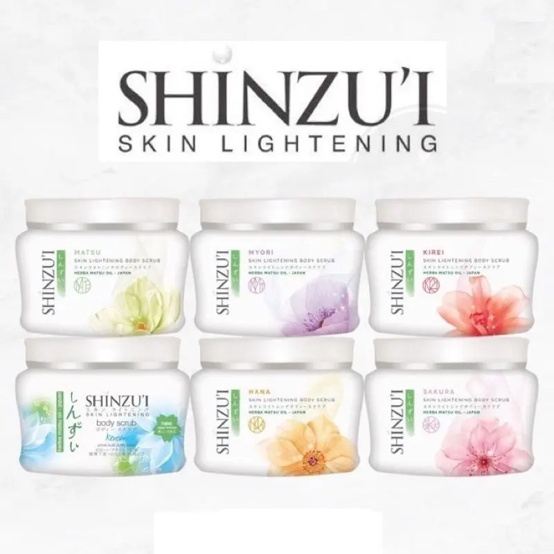 [ISI3] SHINZUI SKIN LIGHTENING BODY SCRUB 110GR LULUR SHINZUI 0