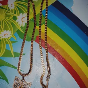 E35 (Beli 2 Produk Apapun Gratis 1)Perhiasan Lapis Emas Kalung 45cm 50cm 60cm 75cm milano kaca biji lada xuping jewellry perhiasan wanita 1