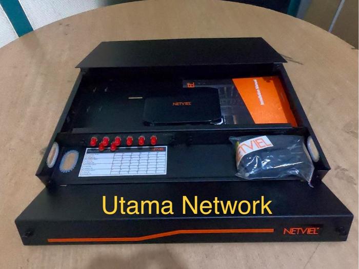 Gambar Netviel OTB Rackmount 8 port ST Multimode OM4 + pigtail ST OM4 8 unit dari UTAMA NETWORK Kota Administrasi Jakarta Pusat Tokopedia